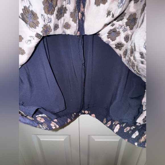 Maeve by Anthropologie Navy Floral Sleeveless Dress w/pockets! – Size 10. EUC - Picture 4 of 15